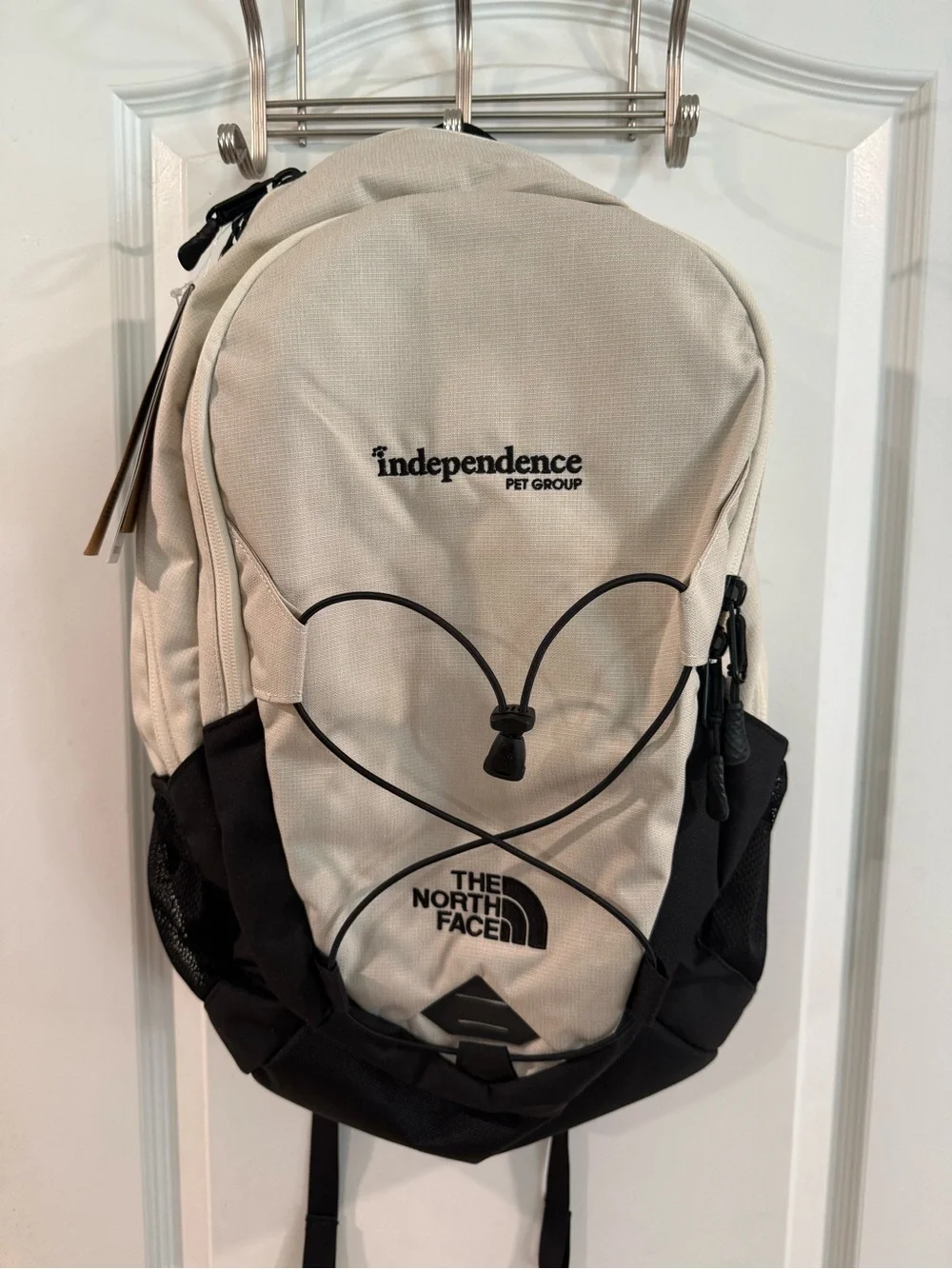 The North Face Groundwork's Backpack - Cream and Black